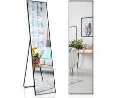 Promotions Veidrodis, 160x40x2 cm, Juodas