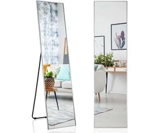 Promotions Veidrodis, 160x40x2 cm, Juodas