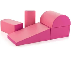 Promotions Vaikų žaidimų rinkinys, lipimo ir ropojimo veikla, 59.7x39.4x20.3 cm, violetinė/raudona/tamsiai mėlyna/žalia