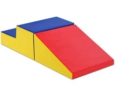 Promotions Vidaus vaikų laipiojimo ir čiuožimo žaidimų rinkinys, 49.5x49.5x25.4 cm, 50.8x49.5x24.1 cm, mėlynas