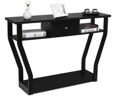 Promotions Konsolinis stalas, 120x30x80,5 cm, juodas