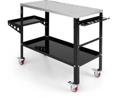 Promotions Suvirinimo stalas, 128x46x88 cm, Juodas