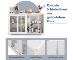 Promotions Virtuvės spintelė, 106,5x33x62,5 cm, balta