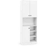 Promotions Virtuvės sandėliavimo spinta, 60x33x166 cm, balta