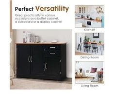 Promotions Virtuvės spintelė, 100x40x78 cm, juoda