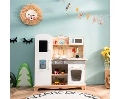 Promotions Virtuvės žaidimų rinkinys, 82x29x88 cm, Baltas