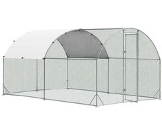 Promotions Vištidė, 380x280x195 cm, Sidabrinė