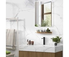 Promotions LED vonios veidrodis, 70x50x3.5 cm, sidabrinis, bronzinis