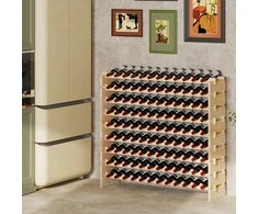 Promotions Vyno stovas, 120x29x106 cm, natūralus