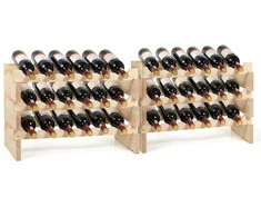 Promotions Vyno stovas, 63.5x27.9x85.1 cm, natūralus