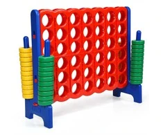 Promotions Milžiniškas Connect 4 žaidimas, 120x42x104 cm, Mėlynas
