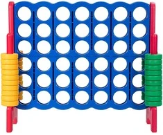 Promotions Milžiniškas Connect 4 žaidimas, 120x42x104 cm, Raudonas
