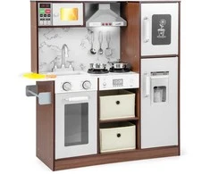 Promotions Vaikiška žaislų virtuvėlės rinkinys, 90.2x29.2x90.2 cm, ruda