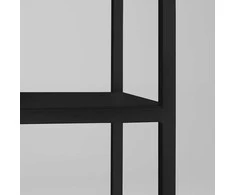 Customform Augalų Vazonas, FIORINA, 50x30x80 cm, Juodas