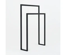 Customform Drabužių kabykla, NEXT 75, 76x160 cm, Juoda