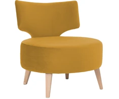 Customform Fotelis, FLIPPIN, 60x75 cm, Natūralus