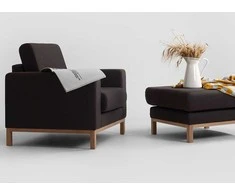Customform Fotelis, Willy, 110x68 cm, Mėlyna