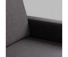 Sofa Customform Fotelis, Willy, 97x110 cm, Riešutinis