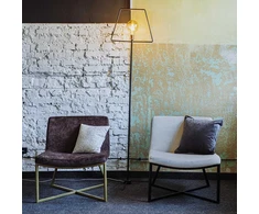 Customform Fotelis, Zero, 60x62 cm, Juoda