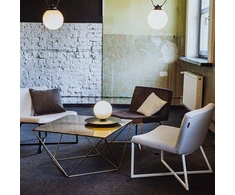 Customform Fotelis, Zero, 60x62x71 cm, Baltas
