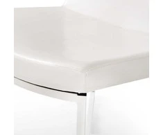 Customform Fotelis, ZERO, Baltas