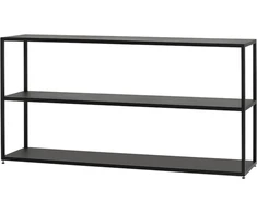 Customform Gėlių vazonas, Palmus, 100x35 cm, Juoda