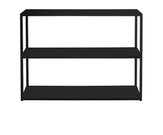 Customform Gėlių vazonas, Palmus, 100x35x35 cm, Juodas