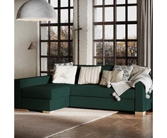 Customform Kampinė Sofa-Lovalaukė, STABLE L, 95x232 cm, Avokadas