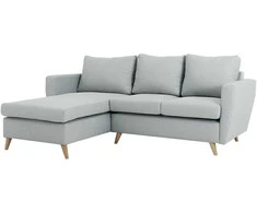 Customform Kampinė sofa, LOVER L, 0.9x1.89 m, Pilka