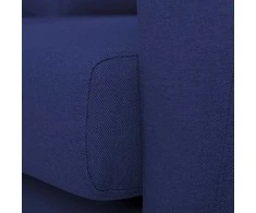 Customform Kampinė Sofa, LOVER L, 0.9x1.89 m, Rašalinis