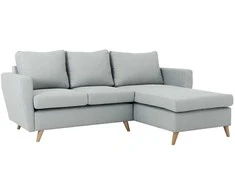 Customform Kampinė sofa, LOVER R, 0.9x1.89 m, Pilka