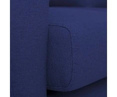 Customform Kampinė sofa, LOVER R, 0.9x1.89 m, Rašalinė