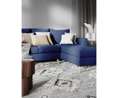 Customform Kampinė sofa, LOVER R, 0.9x1.89 m, Rašalinė