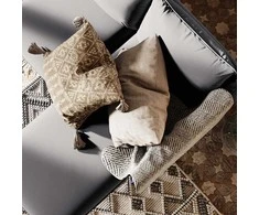 Customform Kampinė sofa, POSH P WOOD, 0.89x2.1x0.9 m, Platininė pilka