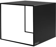 Customform Kavos staliukas, 2WALL METAL 50, 50x50x45 cm, Juodas
