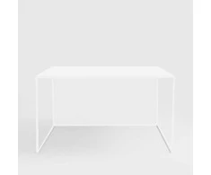 Customform Kavos staliukas, 2WALL METAL 80, 80x80x45 cm, Baltas
