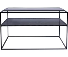 Customform Kavos staliukas, DARYL METAL 60, 0.6x0.6x0.45 m, Juodas
