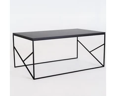 Customform Kavos staliukas, Fancy Basic, 100x60 cm, juodas