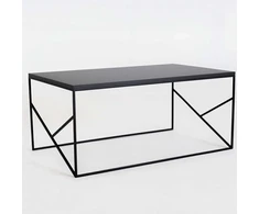 Customform Kavos staliukas, Fancy Basic, 100x60 cm, juodas