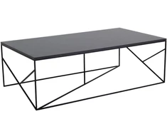 Customform Kavos staliukas, Fancy Basic, 140x80 cm, juodas