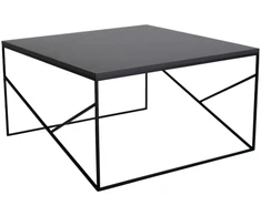 Customform Kavos staliukas, Fancy Basic, 80x80 cm, juodas