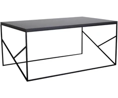 Customform Kavos staliukas, Fancy Basic, 100x60 cm, juodas