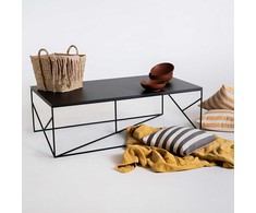 Customform Kavos staliukas, Fancy Basic, 140x80 cm, juodas