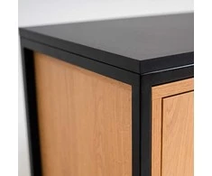 Customform Kavos staliukas, MATRIX METAL 50, 50x50x45 cm, Juodas