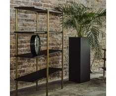 Customform Kavos staliukas, MATRIX METAL 80, 80x80x45 cm, Juodas