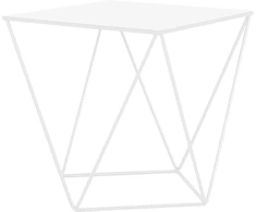 Customform Kavos staliukas, MEMO SOLID WOOD 80, 0.8x0.8x0.45 m, Juodas