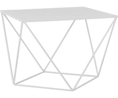 Customform Kavos staliukas, MEMO SOLID WOOD, 100x100 cm, Juodas