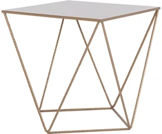 Customform Kavos staliukas, MEMO WOOD 50, 50x50x45 cm, Juodas