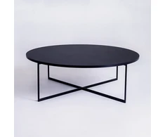 Customform Kavos staliukas, NIKO, 100x34 cm, Juodas