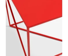 Customform Kavos staliukas, OBROOS METAL, 100x60 cm, Juodas